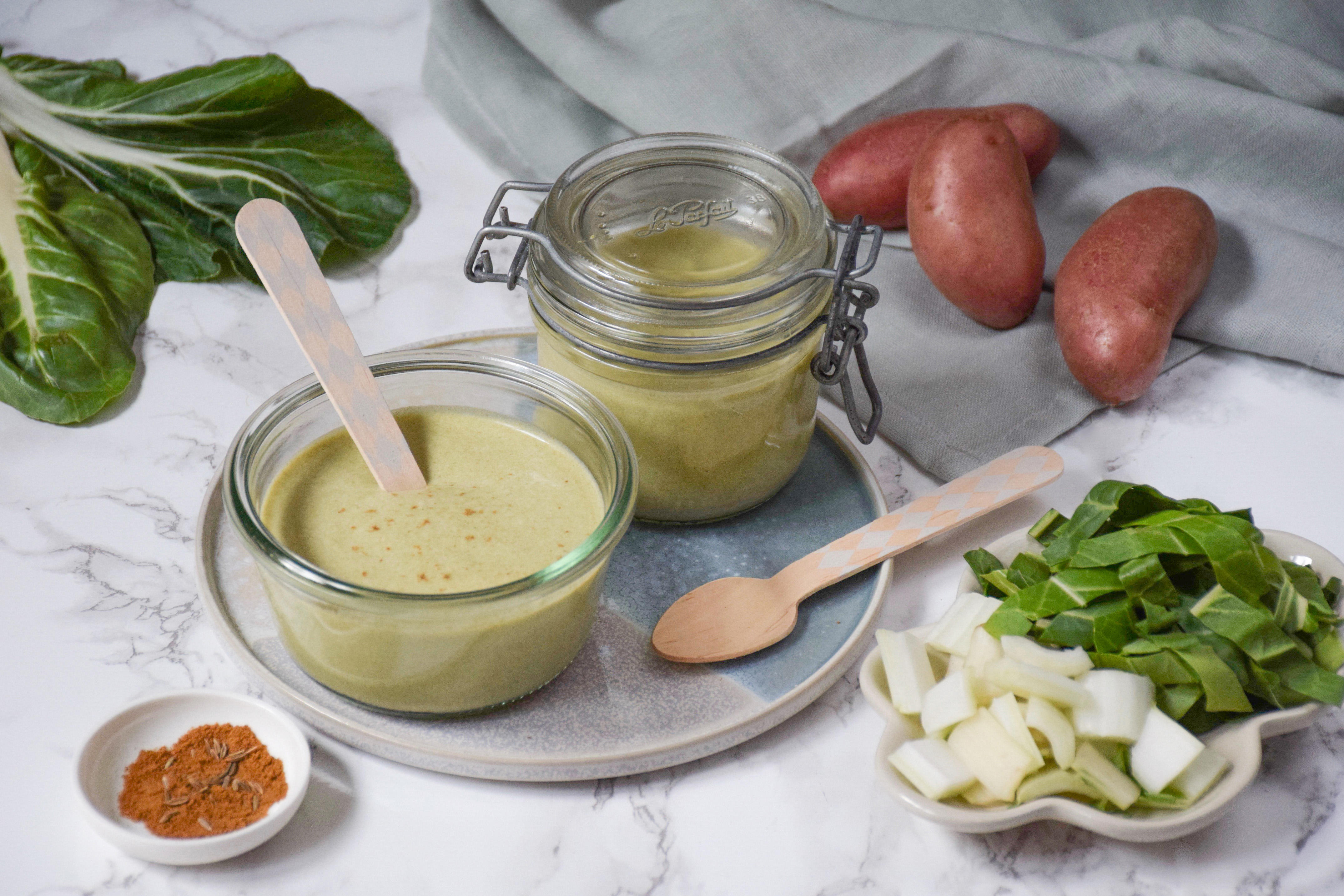 Purée de blettes et pommes de terre (pour bébé) Purée de blettes et pommes de terre (pour bébé)