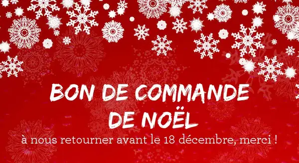 Bon de Commande de Noël