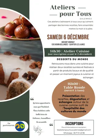 Dégustation de patisseries