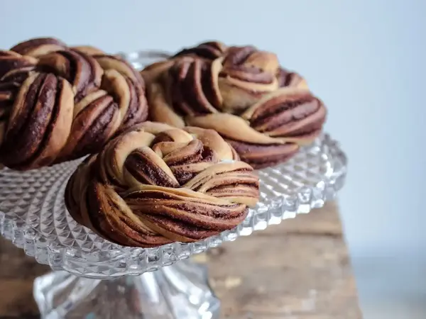 Brioches roulées au chocolat vegan (recette Cobionat)