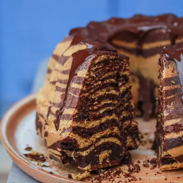 Gâteau marbré (recette Cobionat)